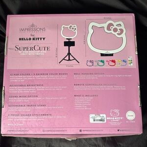 Hello Kitty Pink RGB Ring Light with Tripod